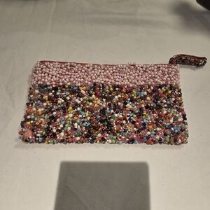 Handmade vintage beaded bag.